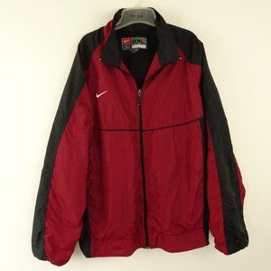 red nike windbreaker mens